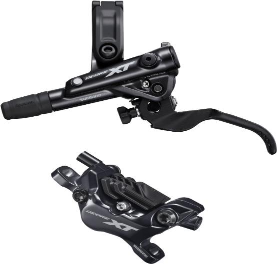 Shimano Deore XT M8120 - 4 Pot Disc Brake 1700mm - Left Lever - Rear ...